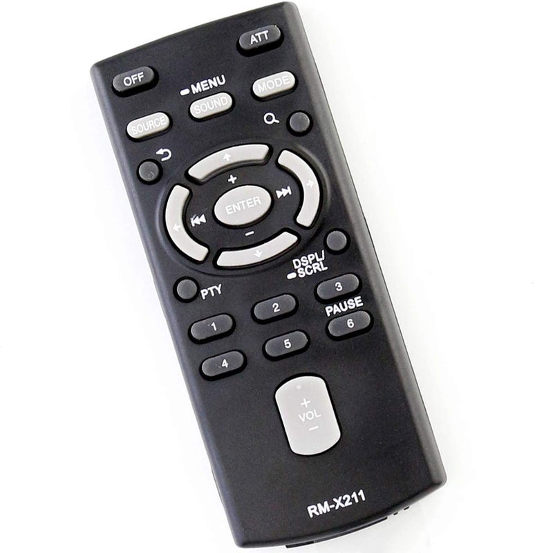 ZdalaMit RM-X211 Replacement Remote fit for Sony Car Stereo CDX-GS500R CDX-GT40U CDX-GT40UW CDX-GT45U CDX-GT66UPW CDX-GT56UI CXS-GT5616F CDX-GT56UIW CDX-G1200U CDX-G1202U CDX-G1201U CDX-G3200UV CDX-G3205UV - Image 3